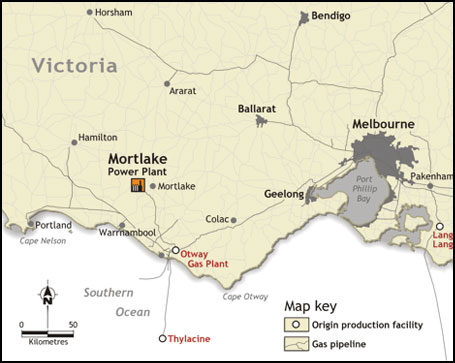 Mortlake gas power plant completed (Australia)