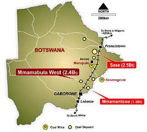 African Energy acquires 2.4 Gt Mmamabula West project (Botswana)