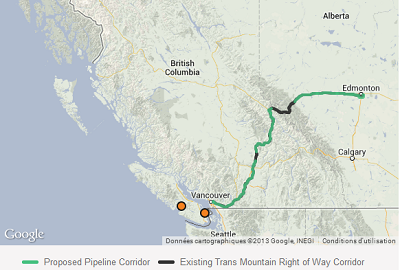 Application filed for Trans Mountain pipeline extension