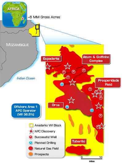 OVL to invest US$3bn in Mozambique gas field and potential LNG plant