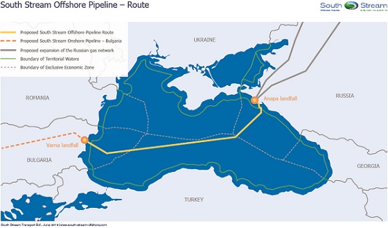 Gazprom signs contract for South Stream's gas pipe offshore section