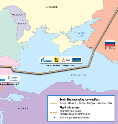 Turkey approves EIA for South Stream gas pipeline offshore section