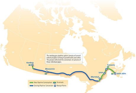 TransCanada files NEB application for Energy East project (Canada)