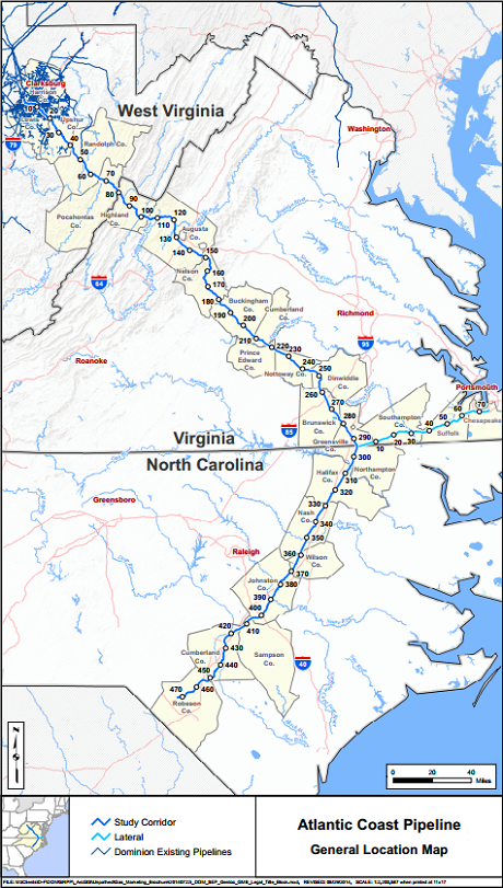 Dominion files ACP gas pipe project's Environmental Review (US)