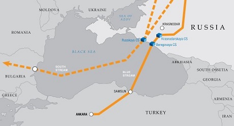 Russia replaces South Stream gas project with new gas pipe to Turkey