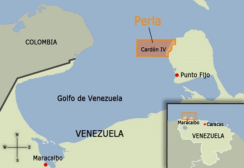Eni starts producing gas from Perla giant field offshore Venezuela