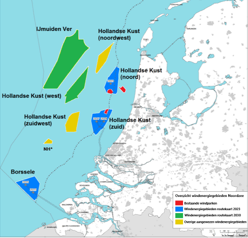 7 GW of additional wind power planned in the Netherlands in 2024-2030