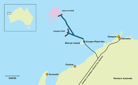 Chevron's US$54bn Gorgon gas project moves forward