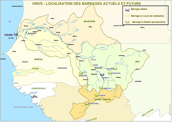 US$812m will be invested to build the Koukoutamba hydro project